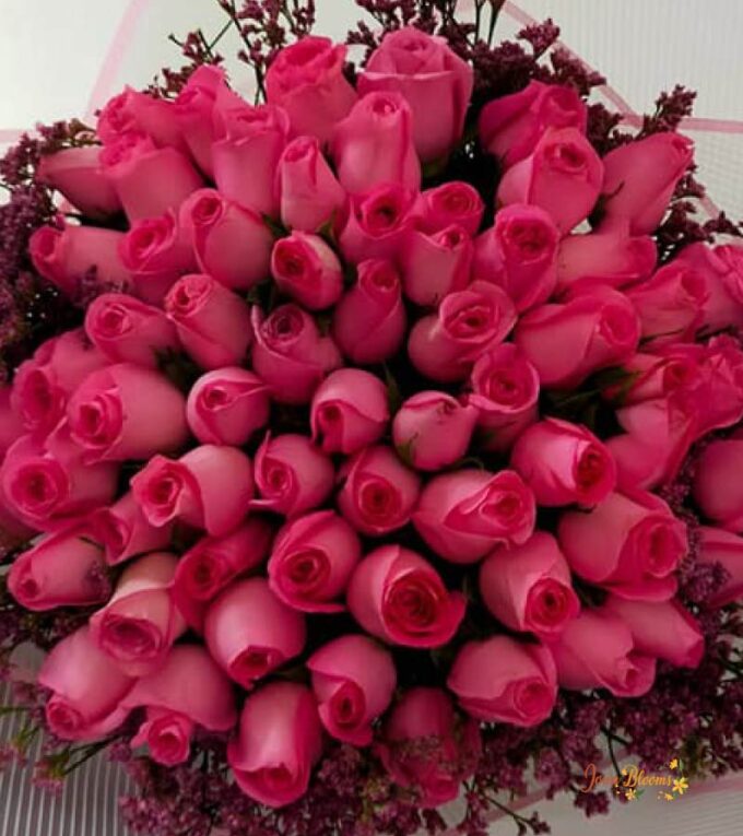 Pink Roses Bouquet