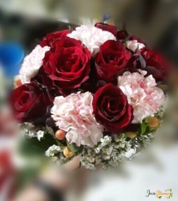 Carnations and Roses Bouquet 1