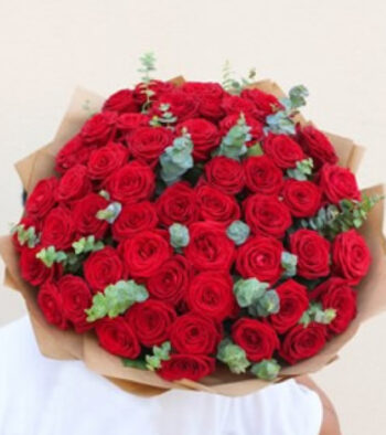 50 Red Roses For You My Flower Bouquet